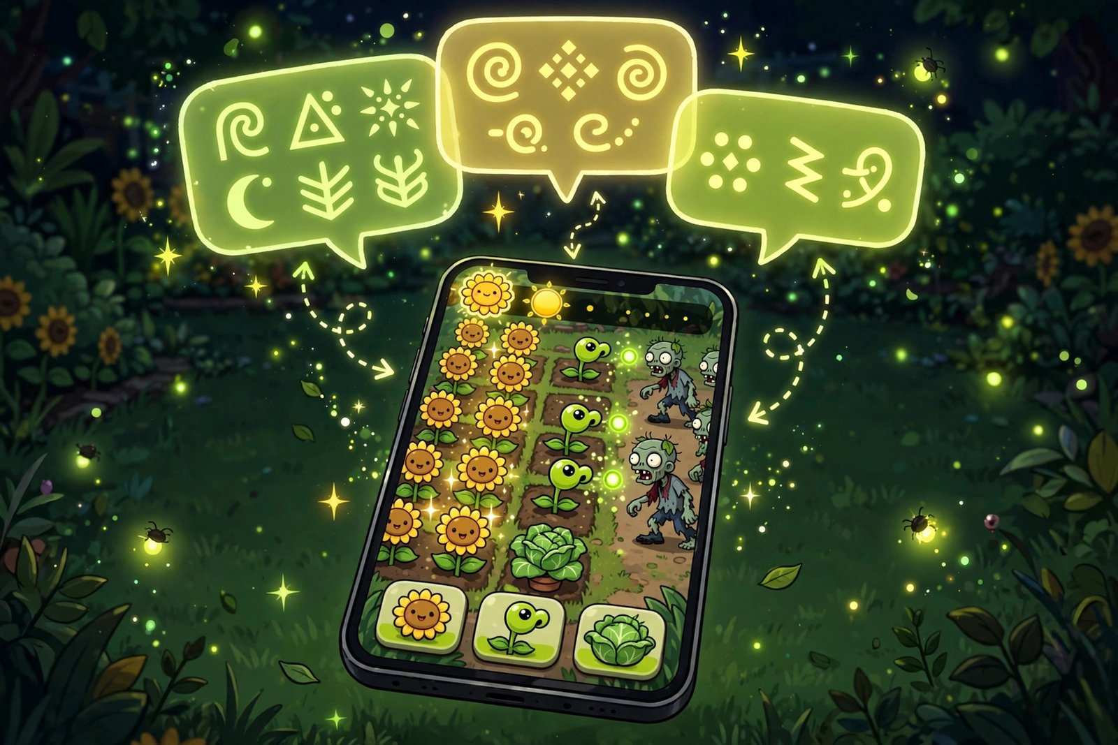 PVZ Fusion English version — translated game menus